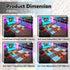 4'x6' Cool Game Rug for Teen Boys Room Funny Gamer Rug for Boys Bedroom, Gaming Carpet Kids Play Mat for Living Room