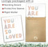 8x10 DREAM BIG PRINTABLES You Are So Loved Art Print - (Unframed) | Kids Wall Decor for Bedrooms, Classrooms