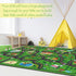 4x6 Tinideya Kids Playmat Rug ft, Non-Slip Rubber Backing Traffic Road Playmat, Cars Play Mat for Toddler Children