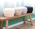 Sea Team Decorative Woven Cotton Rope Storage Basket with Lid, 13 x 9 Inches, Khaki Organizer for Snacks, Towels