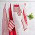 DII Kitchen Collection Striped Tomato Apron, Gourmet Chef