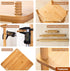 2Pcs 2-Tier Counter Expandable Bamboo Corner Shelf - Dish/Plate Organizer for Cabinet, Kitchen Shelf & Small Kitchen