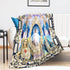QIULIBMH Cozy 59'' 79'' 01) Ultra Soft Virgin Mary Blanket Microfiber Our Lady of Guadalupe Throw Blanket Warm Flannel