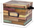 Reclaimed Wood Storage Box, Dimensions 13"L x 12"W x 10.5"H