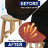 Dia.13, M,1) SINOSSO Modern Bar Stool Cushion Fashion Interweaving Design Anti-Skid Silicone Round Stool Seat Cushion