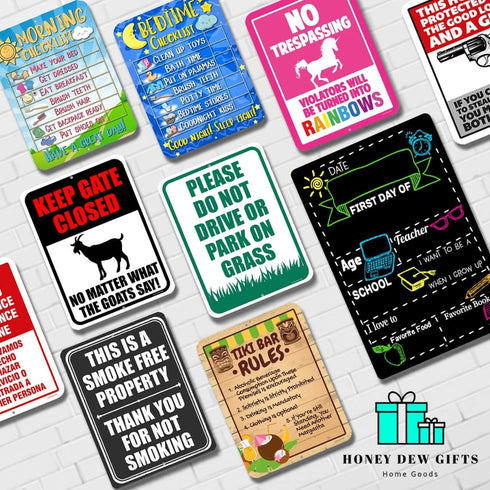 Honey Dew Gifts Notice Sign, Put All Weights and Equipment Away After Each Use, Metal Wall Sign for Home Gym