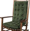 Rocking Chair Cushions Indoor Velvet Chair Pads High Back and Seat Cushion
