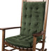 Rocking Chair Cushions Indoor Velvet Chair Pads High Back and Seat Cushion