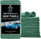 DAN RIVER Shop Towels, 50 Pack Commercial Use Green Terry Cloth Rags