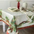 Benson Mills Christmas Ribbons Fabric Table Cloth, Winter Holiday, 60" X 84" Rectangular