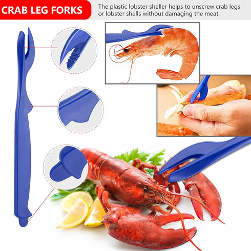 Set 4 6 6 1 1 1 Set19 Seafood Tools Includes Crab Crackers Seafood Fork Lobster Crackers Seafood Scissors Oyster Knife