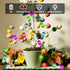 50LED 16ft 3D Aogist Easter Egg Fairy Lights - Super Bright Egg String Light Battery Operated Decor for Indoor/Outdoor