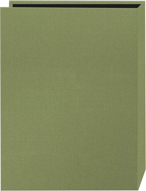 Pioneer Photo DA-57CBF/SG Frame Cover Album for 5x7-Inch Prints, Sage Green Fabric, 24-Pocket