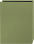 Pioneer Photo DA-57CBF/SG Frame Cover Album for 5x7-Inch Prints, Sage Green Fabric, 24-Pocket