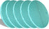 5 Pcs Round Silicone Trivets: Extra Thick Heat Resistant Kitchen Mats, Honeycomb Rubber Hot Pads for Hot Dishes