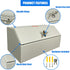 Medicine Lock Box for Safe Medication Storage, Lockable Medicine Cabinet, Child Proof Organizer, Locking Wall Mounted