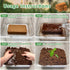 6pcs 100% Riare Organic Coco Coir Bricks Soil Blocks- Natural Compressed Coco Peat Brick Coconut Fiber Substrate
