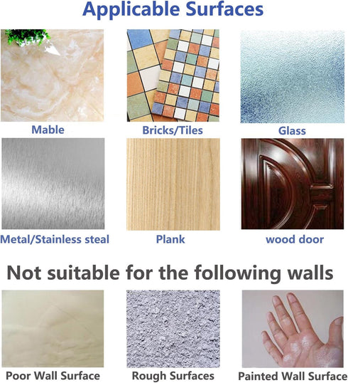 Heavy Duty Adhesive Hooks, Waterproof Transparent Wall Hooks for Bathroom, Kitchen, 12 Pack