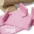 SRIWATANA Pink Solid Wood Floating Shelves for Wall Mounting