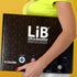 Lib Bedside Caddy, Original Design | Large Size 9.5" x 13.5" | Night Hanging Storage Organizer, Light Gray