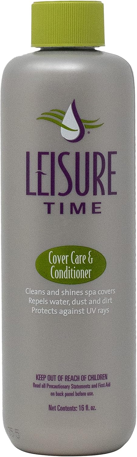 LEISURE TIME Spa 3192A Maintenance Cover Care and Conditioner, 16 fl oz