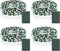 4 Pack Christmas Fairy Lights Battery Operated, 16.4FT 50 LED Auto Timer