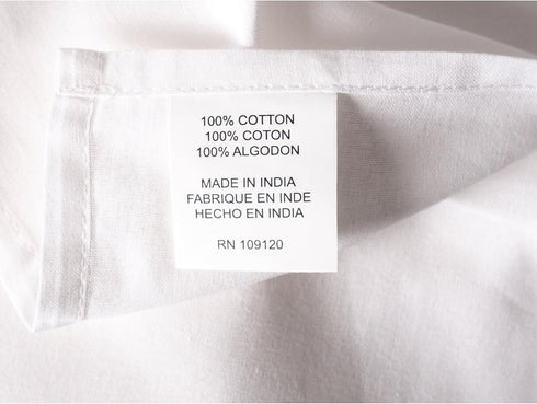 Set 12 100-Percent (20 30-Inches) KAF Home of White Flat Flour Sack Embroidery/Craft Kitchen Towels, Cotton