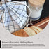 Set Reusable Linen Bread Bags with Bowl Cover - Homemade Bread Storage & Proofing Cover