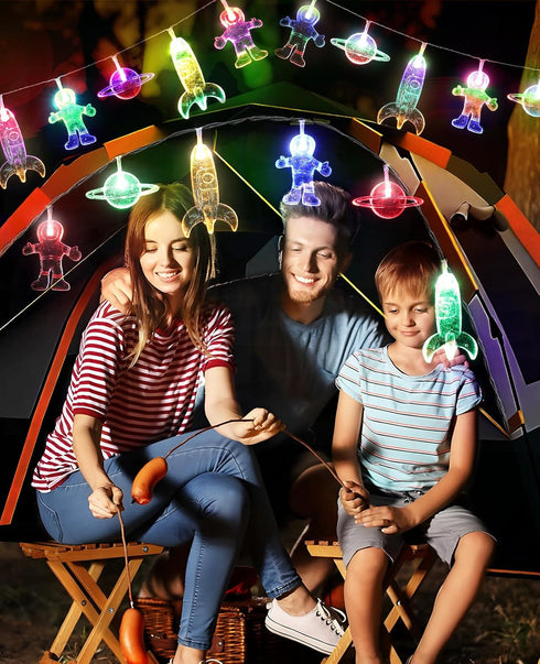 20 AceList Space String Lights, LED Color-Changing Fairy Lights with Battery&USB Powered for Children's/Kids' Rooms