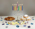 Rite Lite Hanukkah Silver Menorah - Modern & Polished Chanukah Decorations for Jewish Holiday Party Favors