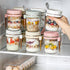 4 Pack 16 oz Overnight Oats Containers with Lids and Spoons, Glass Mason Jars with Airtight Lids, Overnight Oats Jars