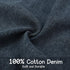 2 Surblue Cotton Denim Apron With Pockets, Cross Back Aprons for Women Men, Bib Jean Kitchen Apron for Arts Cafe Work