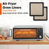 2Pcs Silicone Baking Mats for 12 Inch Cake Pan/12x12 Cheesecake Pan/Toaster Oven Air Fryer Liner, 11.75"Square Food Grade Silicone Mats for Baking, Non Slip Silicone Baking Sheet, Non Stick Reusable by Sun3drucker