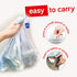 Set 5 FLIP AND TUMBLE - Reusable Produce Bags Washable Mesh Bags for Fruits and Vegetables, Tough and Tear Proof