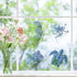 GORGECRAFT 4PCS 6.3 Inch Sea Animal Window Decals, Waterproof Static Clings for Bedroom Bathroom, Prevent Bird Strikes