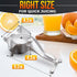 20 oz Hand Juicer Squeezer with Ergonomic Heavy Duty Handle Bowl Aluminum Lemon Juicer with Pour Spout for Mess-Free