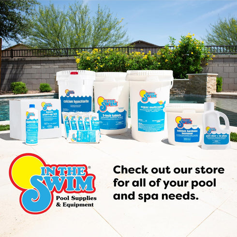 56% 99% 2 In The Swim Sodium Dichlor Chlorine Shock Granules for Sanitizing Hot Tubs and Spas Fast Dissolving, pH