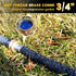 5/8 10 3 Pack, 10 3 Pack Soaker Hose ft Heavy Duty Garden Soaker Hoses with Solid Brass Fitting, Rubber Drip Hose