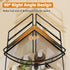 2 Counter Countertop VITVITI Tier Corner Bathroom Organizer, Metal Bathroom Organizer Shelf Storage, Bath Room Sink