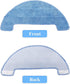 Smilefil 4pcs Replacement Mop Cloths for Coredy R750, R500, R550(R500+), R580, G800, G850 Robot Vacuum Cleaner