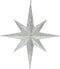 Vickerman 15.75" Champagne Iridescent Glitter Bethlehem Star Christmas Ornament
