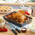 Chicago Metallic 16947 Professional Gray Roast Pan with Non-Stick Rack, 13-Inch by 9-Inch