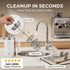 Barista Warrior French Press Coffee Maker - Double-Wall Stainless Steel Insulated French Press with Built