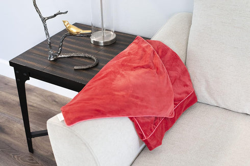 Luxury Cinnamon Clove Aromatherapy Weighted Blanket - Plush Lap Quilt