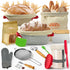 HASHMUST 33 Pcs Sourdough Starter Kit, Sourdough Bread Baking Supplies, 9'' Round &