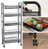 YESBAY 5 5-Layers) Fruit Vegetable Basket for Kitchen, Tier Fruit Vegetable Storage Basket, Stackable Metal Mesh