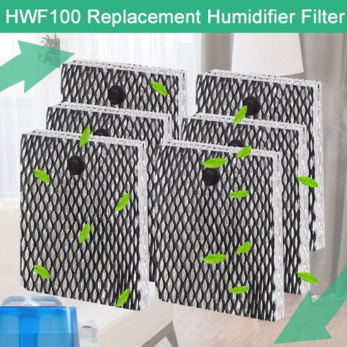 Holmes HWF100 Humidifier Filter Replacement, 6-Pack