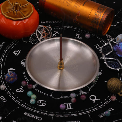 Offering Bowl Ritual Plate - Great for Altar use, Incense Burner, Smudging Bowl, Decoration Bowl, Offering Bowl