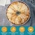 E-far 10-Inch Angel Food Cake Pan - Stainless Steel Tube Pan for Baking Pound Chiffon Cake, Dishwasher Safe