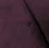 100% Egyptian Cotton 650 Thread Count King Pillowcase Set, 2-Piece, Solid, Plum